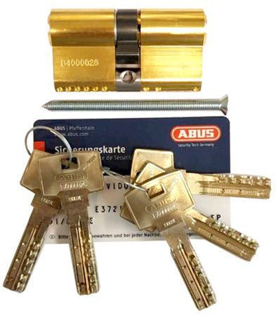 Механизм цилиндровый Abus Bravus 4000 MX (Абус) 70 мм (35*35) латунь, кл/ключ