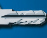 Цилиндр Evva ICS 92 мм 46x46 ключ-ключ (никель)