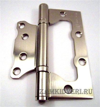 Петля универсальная Handle Design 100*70*2,5 SN (мат.никель)